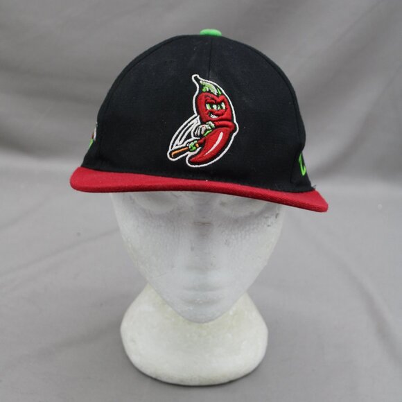 Tri City Chili Peppers Hat - Away Hat by Zephyr - Adult Stretch Fit - Picture 3 of 10